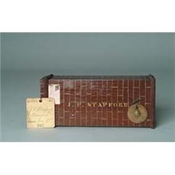 PATENT MODEL: CHIMNEY DAMPER BY J.F. STAFFORD