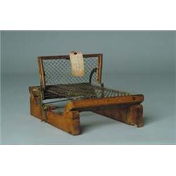 PATENT MODEL: BED BOTTOM BY W.A. LEROW & J.W.C. PETERS