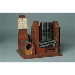 PATENT MODEL: PROCESS & APPARATUS FOR MFG. OF GAS BY S.C. SALISBURY