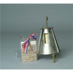 PATENT MODEL: GAS HEATING APPARATUS FOR SAD IRONS BY J.D. SPANG