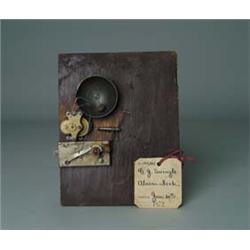 PATENT MODEL: ALARM LOCK BY G.J. SWINGLE