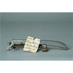 PATENT MODEL: SKELETON SKATE BY HENRY WILSON