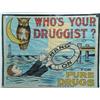 Image 1 : DRUGGIST CLOTH BANNER