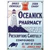 Image 1 : PORCELAIN PHARMACY SIGN