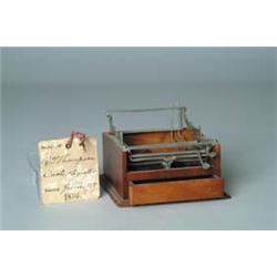 PATENT MODEL: CASH REGISTER BY R.P. THOMPSON