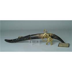 PATENT MODEL: HOLDBACK ATTACHMENT FOR HAMES BY JULIUS ROBBINS