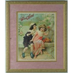 WEST END BREWING CO. LITHOGRAPH