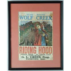 WOLF CREEK FLOUR SACK