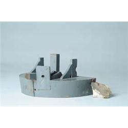 PATENT MODEL: WOOD MODEL OF SHIP'S BOW