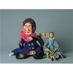 LOT OF 2 DOLLS AND GAME