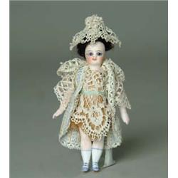 5" FRENCH-TYPE BISQUE DOLL