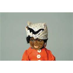 13"  NORAH WELLINGS BLACK MAMMY DOLL