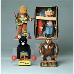 LOT OF 4 JAPANESE BATTERY-OP TOYS