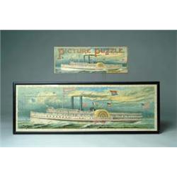 MCLOUGHLIN BROS FRAMED PUZZLE W/ OB