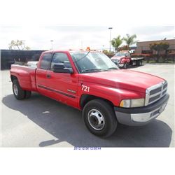 2001 - DODGE RAM 3500