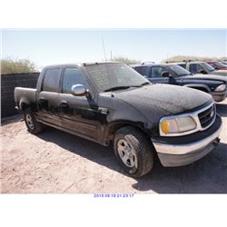 2001 - FORD F-150