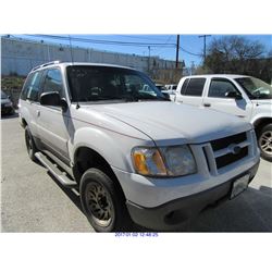 2001 - FORD EXPLORER