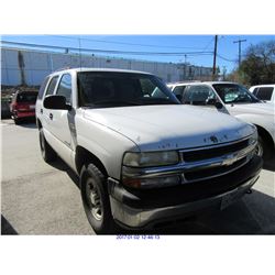 2003 - CHEVROLET TAHOE