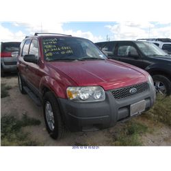 2004 - FORD ESCAPE // REBUILT SALVAGE TITLE