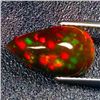 Image 1 : Natural Ethopian Black Opal 3.90 Cts