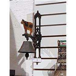 CAST IRON FIGURAL BELL