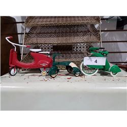 LOT OF 3 DIE CAST TRICYCLES