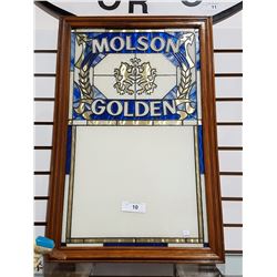 MOLSON GOLDEN BAR SIGN 29" X 19.5"