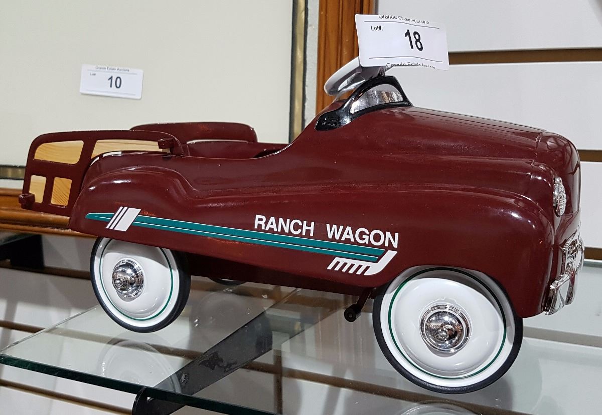 ranch wagon pedal car