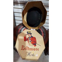 BILTMORE HAT BOX W/HAT