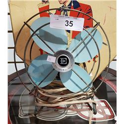 ELECTROHOME METAL TABLE FAN
