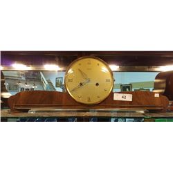 ART DECO GARANT MANTLE CLOCK W/KEY