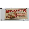Image 1 : VINTAGE CARDBOARD BUCKLEY'S AD