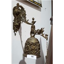 ORNATE BRASS ENTRANCE BELL