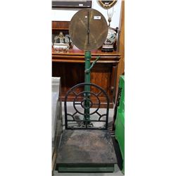 EARLY CAST IRON SALTER COTTON SCALE