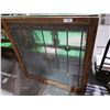 Image 1 : STAINED GLASS WINDOW 36"X36"