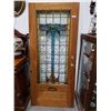 Image 1 : STAINED GLASS DOOR 80"X35.75"