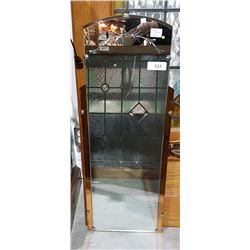 ART DECO WALL MIRROR 36"X14