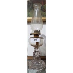 EARLY CANADIANA OIL LAMP