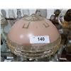 Image 1 : SET OF THREE ART DECO LIGHT SHADES