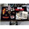 Image 1 : LOT OF MILITARY PHOTOS, MEDALS, & PATCHES