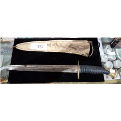 DAGGER IN RAWHIDE SHEATH