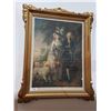 Image 1 : ORNATLEY FRAMED VINTAGE PRINT OF A COUPLE 38"X30.5"