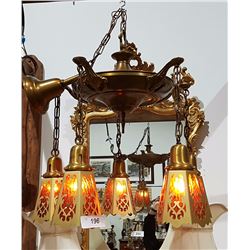 ART DECO CHANDELIER