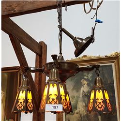 ART DECO CHANDELIER