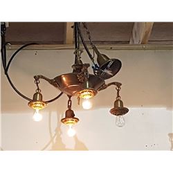 4 LIGHT PAN CHANDELIER