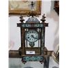 Image 1 : CLOISONNE CLOCK W KEY & PENDULUM