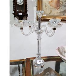 CRYSTAL CANDLEBRA