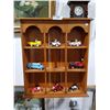 Image 1 : DISPLAY RACK W/ 8 DIECAST PEDAL CARS