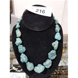 NATURAL TURQUOISE NECKLACE