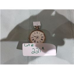 STERLING SILVER POCKET WATCH